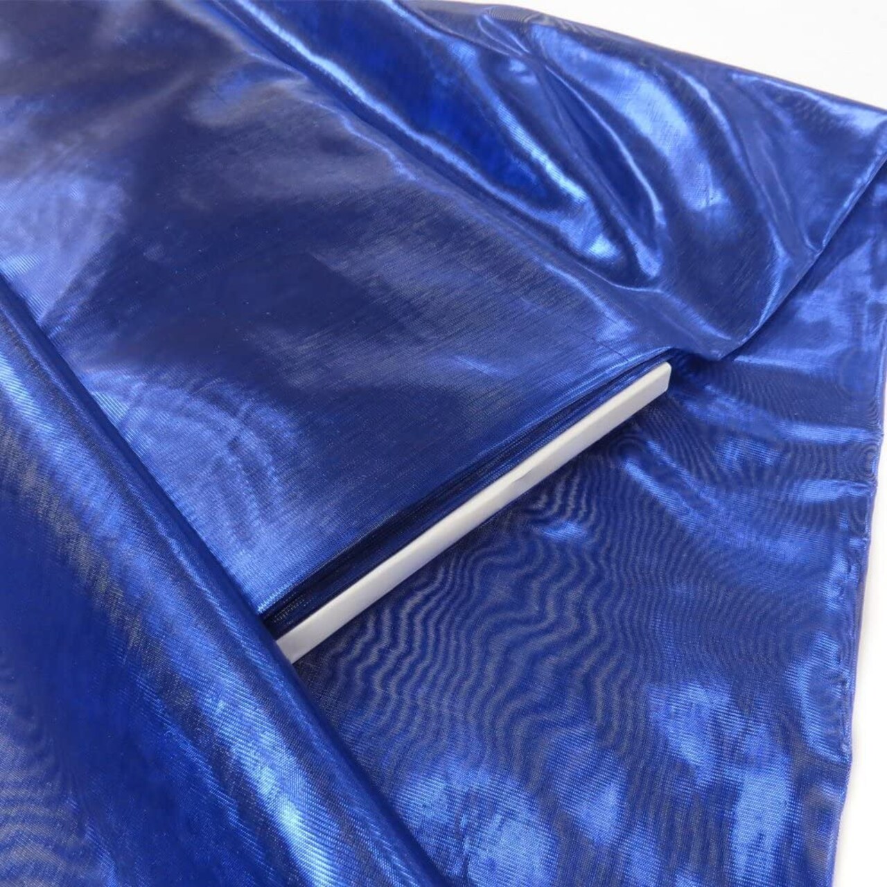 1 Yard Metallic Tissue Lame Fabric 85 Percent Nylon 15 Percent Metallic Material 60 Inch Width